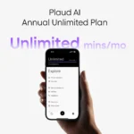 Plaud NotePin S & AI Annual Unlimited Plan - Image 2