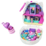 Polly Pocket Set de Juego Compacto Gatito Pastel