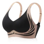 Womens Wireless Bras Push Up Bralette Supportive Everyday Bras Seamless Full Coverage Comfort T-Shirt Bra - Image 2