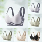 Womens Wireless Bras Push Up Bralette Supportive Everyday Bras Seamless Full Coverage Comfort T-Shirt Bra - Image 3