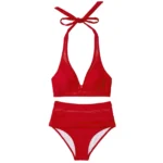 Colloyes Women's Two Piece Bikini Sets Push Up Halter Bikini Bathing Suit Adjustable 2 Piece Swimsuit - Image 3