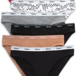 Hanes Women's Originals Bikini Panties Breathable Stretch Cotton Underwear Assorted 6-pack