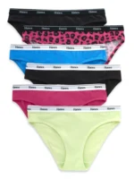Hanes Women's Originals Bikini Panties Breathable Stretch Cotton Underwear Assorted 6-pack - Image 3