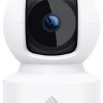 Kasa 1080p Indoor Pan/Tilt Wired Security Camera - Works as a Baby & Pet Monitor, Motion Detection & Tracking, 2-Way Audio, Night Vision, Subscription-Free Local Storage or Optional Cloud, EC71