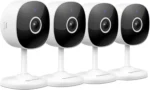 GALAYOU 2K Indoor Cameras for Home Security-Baby/Pet/Dog/Cat Monitor with Phone APP, Wi-Fi Camera with 360° PTZ, Wired Plug, Two-Way Talk Nanny Cam, Easy Set Up, 24/7 TF Card&Cloud Storage, G2 4Pack