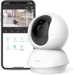 Tapo 1080P Indoor Pan/Tilt Wired Security Camera - Works as a Baby & Pet Monitor, Motion Detection, 2-Way Audio, Siren, Night Vision, Subscription-Free Local Storage or Optional Cloud, Black, C201 - Image 3