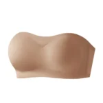 Upushall Strapless Push Up Bras for Women Padded Deep Plunge U Shape Halter Non Slip Seamless Bra - Image 3