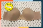 Strapless Push Up Bras for Women Padded Add One Cup with Clear Straps Convertible Multiway Bra Underwire - Image 3