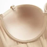 SEA BBOT Women Longline Strapless Bra Full Coverage Corset Bra Hide Back Fat - Image 3