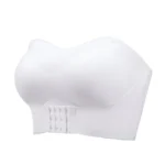 Slimers Strapless Bra for Women: Full Coverage Bandeau Underwire Bra-Non Slip Push Up Tube Top