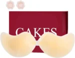 Strapless Sticky Bra Push Up for Women, Adhesive Silicone No Show Bra for Backless Dress, Invisible Reusable V Shape - Image 3