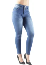 FISCLOSIN Women Colombian Design,Butt Lift,Sexy Skinny Jeans,Stretch Denim Pants - Image 2
