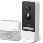 Tapo 2K Wireless Smart Video Doorbell with Chime - 160° Ultra-Wide View,Person Detection, Ring Call, 2-Way Audio, Subscription-Free Local Storage/Optional Cloud, Motion Only Alert, D210 - Image 3