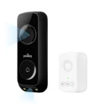 youkey Doorbell Camera Wireless No Subscription, 2K Dual-cam Video Doorbell with Chime, See Visitor & Package at Once, 5G WiFi, 8GB Local Storage, Two-Way Talk, Compatible with Alexa & Google Home