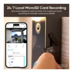 WYZE Video DOORBELL V2 Security Camera - Black - Image 2