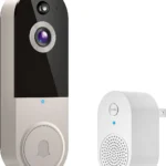 1080p WiFi Video Doorbell Camera Wireless, Battery Powered, AI Human and Motion Detection, 2 Way Talk, Night Vision, Cloud Storage, 2.4G WiFi Only, Indoor/Outdoor Surveillance