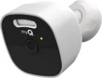 Chamberlain myQ Video Doorbell | 2K Camera, Battery/Wired, Color Night Vision, Live with 2-Way Talk, Motion Detection & Real-Time Alerts, 150 Deg Wide View, Black