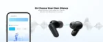 Soundcore P30i by Anker Noise Cancelling Earbuds, Strong and Smart Noise Cancelling, Powerful Bass, 45H Playtime, 2-in-1 Case and Phone Stand, IP54, Wireless Earbuds, Bluetooth 5.4 (Black) - Image 2