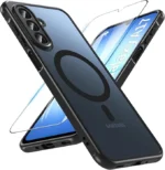 LeYi for Samsung Galaxy A17/A16-5G Phone Case: Samsung A17 Case with Screen Protector [2 Packs], Camera Cover, Military-Grade Heavy Duty Active Outdoor Protection para Galaxy A 17 5G Case, Black - Image 2