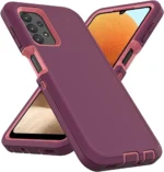 for Samsung Galaxy A32 5G Case,Shockproof Dustproof Case for iPhone Samsung Galaxy A32 5G (Red) - Image 2
