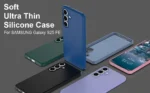 Silicone Case for Samsung Galaxy S25 FE, Durable and Stylish Drop Tested Soft Silicone Gel Rubber Slim Fit Shockproof Protection Phone Cover for Samsung Galaxy S25 FE 5G (Blue) - Image 2