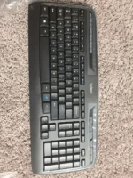 Logitech MK335 Quiet Wireless Keyboard and Mouse Combo - Black/Silver Keyboard and Mouse Combo Wireless, Ambidextrous - Image 3