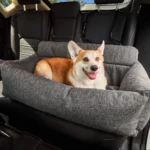 PupProtector™ Performance Tweed Memory Foam Dog Car Bed