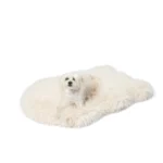 PupRug® Luxe Faux Fur Orthopedic Dog Bed Cover - Plush Sheep Ivory (Bed Not Included) - Image 2