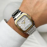 Quadrus Watch Steel, Silver, Two-Tone - Image 2