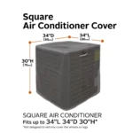 Ravenna All-Weather Air Conditioner Cover, 34 Inch - Image 2