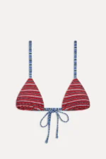 Frankie's String Triangle Bikini Top - Image 3