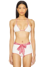 Frankie's String Triangle Bikini Top - Image 4