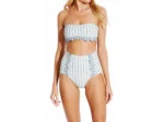 Seafolly Summer Stripe Bandeau Bikini