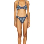 MIA MARINA Knot Front Bikini Set