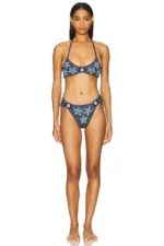 MIA MARINA Knot Front Bikini Set