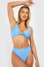 MIA MARINA Knot Front Bikini Set - Image 4