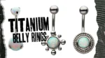 Bodymod Titanium Belly Button Banana Bar with Gem - Image 3