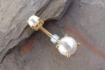 Industrial Strength 14K Gold Belly Button Ring - Image 4