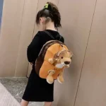 Children's Plush Animal Backpack for Girls - Image 3