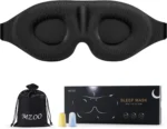MZOO Sleep Eye Mask 3D with Earplugs