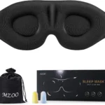 MZOO Sleep Eye Mask 3D with Earplugs