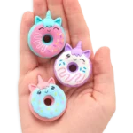 Twinkle Erasers Donut 6-Pack Scented Novelty Erasers - Image 2