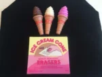 Twinkle Erasers Ice Cream Cone 4-Pack - Image 2