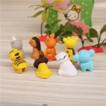Twinkle Erasers Animal Shapes 8-Pack
