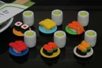 Twinkle Erasers Sushi Roll 4-Pack - Image 3