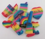 Twinkle Erasers Rainbow Sparkle 6-Pack - Image 4