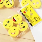 Twinkle Erasers Smiley Face 4-Pack