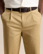 RELAXED PLEATED CHINO PANT - Image 3