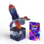 Rocket Ship Graduations Unboxed Pop-Up Paper Sculpture and Sentiment Set