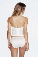 Satin Longline Corset Bridal Bra 7750 - Image 2